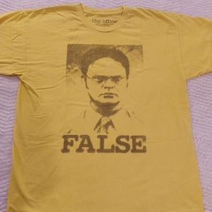 Dwight The Office False Shirt Large